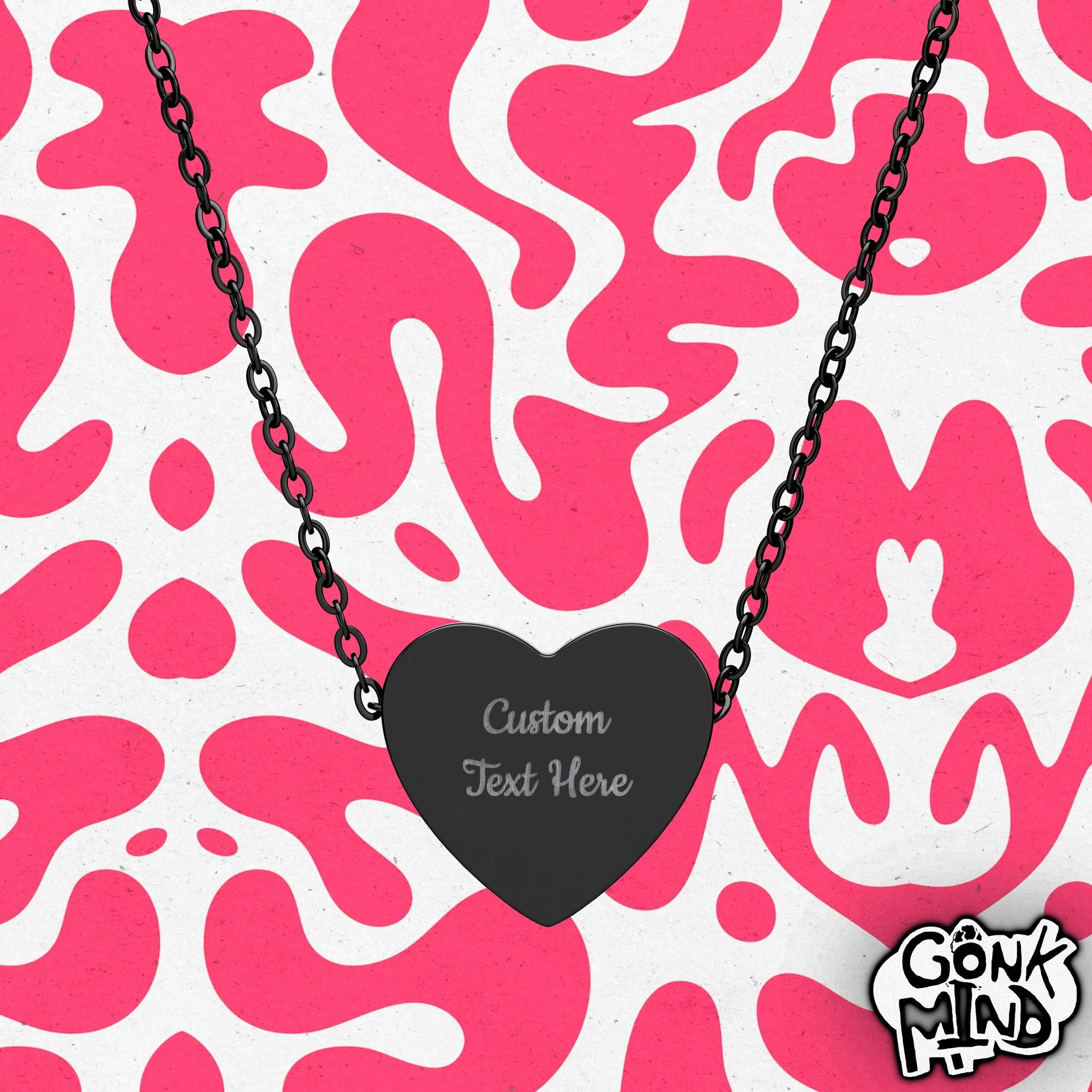 Heart Necklace (Engraving)