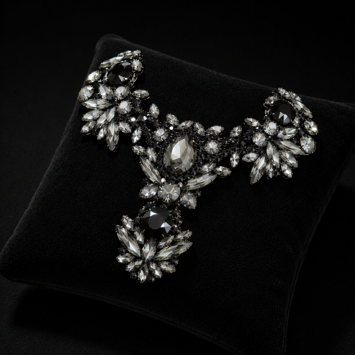 Luxury Black Dubai Jewelry Set for Women