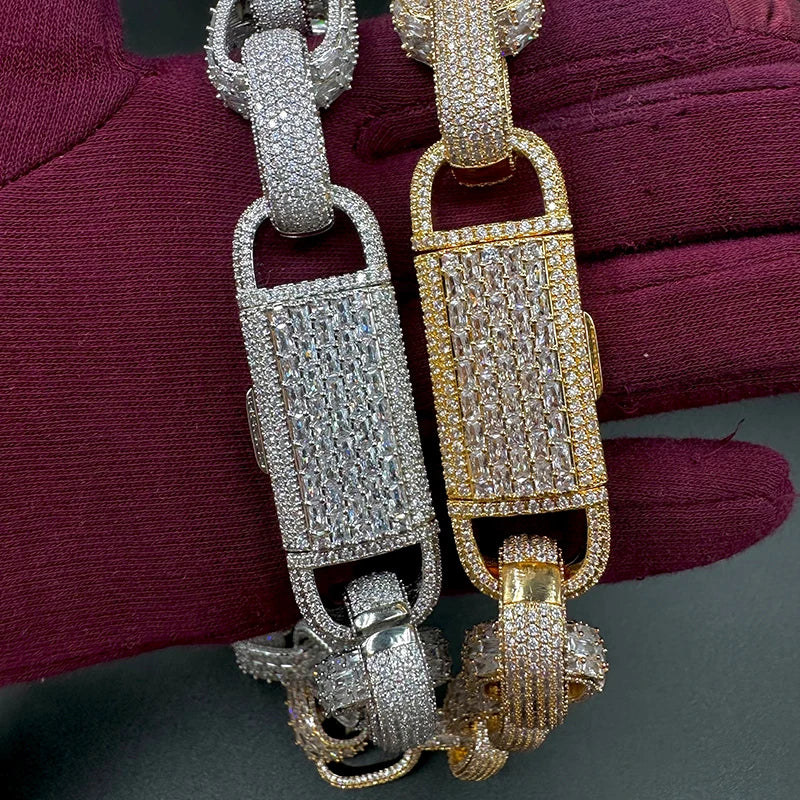 Iced Out Choker Necklace Hip Hop Jewelry